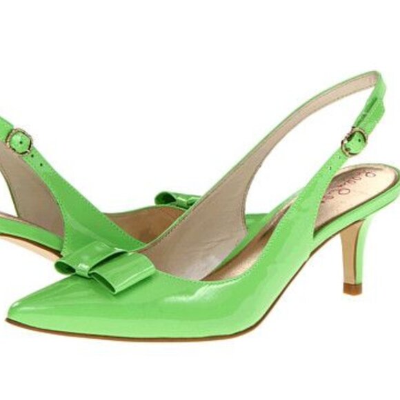 Lilly Pulitzer Shoes - Lilly Pulitzer Kat Kitten Slingback Heels